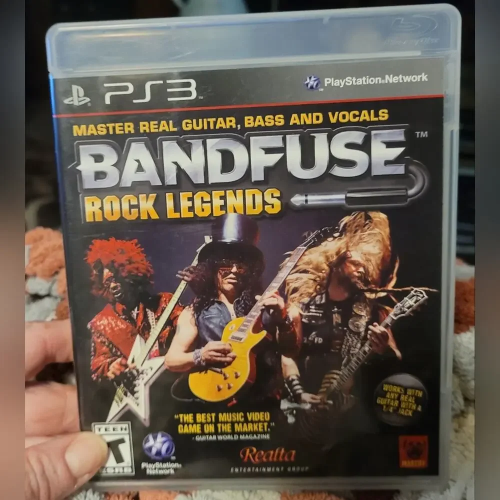 Sony Playstation 3 PS3 Bandfuse Rock Legends CIB Tested